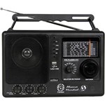 Ficha técnica e caractérísticas do produto Rádio Portátil Motobras RM-PUSM81 AC - com AM/FM, USB,