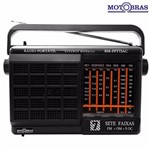 Ficha técnica e caractérísticas do produto Rádio Portátil Rm-PFT73 Ac, 7 Faixas -MOTOBRAS