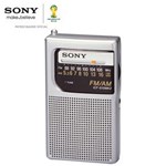 Ficha técnica e caractérísticas do produto Rádio Portátil Sony ICF-S10MK2 Pocket AM/FM - Prata