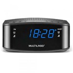 Radio Relógio Digital Alarme Despertador Painel de Led Multilaser Sp288