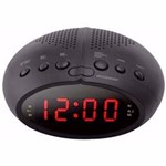 Ficha técnica e caractérísticas do produto Rádio Relógio Digital Happy Sheep CR-2468 FM Despertador Duplo Alarme Bivolt