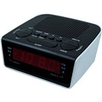 Ficha técnica e caractérísticas do produto Rádio Relógio Digital Motobras RM-RRD-21 AM/FM - Preto