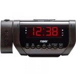 Ficha técnica e caractérísticas do produto Rádio-Relógio Digital Naxa NRC-167 FM com Projetor de Horas e Carregador USB Bivolt Preto