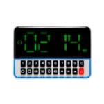 Ficha técnica e caractérísticas do produto Rádio Relógio FM C/ Entr USB/Alarme/Mp3 e Auxiliar Branco WS1513