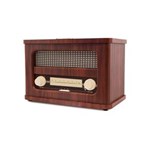 Ficha técnica e caractérísticas do produto Rádio Vintage Golden. Fm. Bluetooh e Bateria