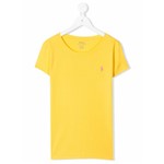 Ficha técnica e caractérísticas do produto Ralph Lauren Kids Camiseta Mangas Curtas - Amarelo
