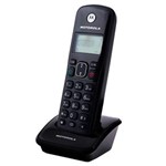 Ficha técnica e caractérísticas do produto Ramal Telefone Sem Fio AURI2000-R, DECT 6.0 - Motorola - Preto