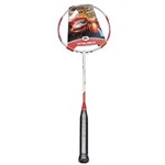 Ficha técnica e caractérísticas do produto Raquete Badminton Thrones 300 Branco e Vermelho - Winmax