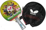 Ficha técnica e caractérísticas do produto Raquete Clássica Butterfly Tbc 202 Tênis de Mesa com Raqueteira