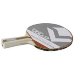 Ficha técnica e caractérísticas do produto Raquete de Tênis Mesa Vollo Sports Energy 1000 Madeira e Borracha – Preto/Vermelha