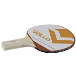 Ficha técnica e caractérísticas do produto Raquete de Tênis Mesa Vollo Sports Force 1000 Madeira e Borracha – Preto/Vermelha