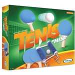 Raquete para Ping Pong Tenis de Mesa C/2raq.bola/rede