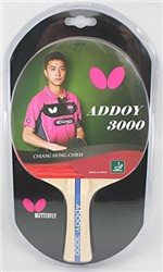 Ficha técnica e caractérísticas do produto Raquete Tênis de Mesa Addoy 3000 Butterfly Clássica