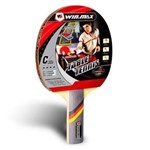 Ficha técnica e caractérísticas do produto Raquete Tênis de Mesa Cabo Longo 4 Estrelas Winmax Winmax Vermelho