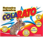 Ficha técnica e caractérísticas do produto Ratoeira Adesiva Cola Visgo Pega Rato Caixa Com 20 Unidades