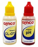 Ficha técnica e caractérísticas do produto Reagentes Cloro e PH - Genco
