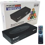 Receptor Midiabox HDTV B3 com Convesor Digital Interno - Century