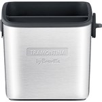 Ficha técnica e caractérísticas do produto Recipiente Coffee Box Tramontina By Breville em Aço Inox 500ml