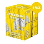 Ficha técnica e caractérísticas do produto Red Bull Tropical Edition - 4 Latas