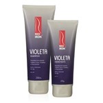 Ficha técnica e caractérísticas do produto Red Iron Matizador Violeta Kit Shampoo 250Ml + Hidratante Violeta 200G