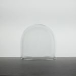 Ficha técnica e caractérísticas do produto Redoma de vidro lisa - pequena
