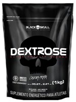 Ficha técnica e caractérísticas do produto Refil Dextrose Caveira Preta 1Kg Black Skull