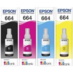 Refil Epson 664 Kit 4 Cores
