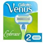 Ficha técnica e caractérísticas do produto Refil Gillette Venus Embrace com 2 Unidades