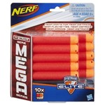 Ficha técnica e caractérísticas do produto Refil Nerf Mega 10 Dardos - Hasbro A4368