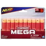Ficha técnica e caractérísticas do produto Refil Nerf Mega Dardos com 10 A4368 - Hasbro