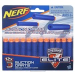 Ficha técnica e caractérísticas do produto Refil Nerf N-Strike Elite 12 Dardos de Sucção Hasbro