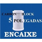 Ficha técnica e caractérísticas do produto Refil para Filtro de Decloração Carbon Block 5 Polegadas Encaixe para Acqua Loren 5