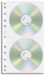 Ficha técnica e caractérísticas do produto Refil Porta CDs Duplo Chies Fur.Universal Cristal Gofrado 1698-5