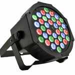 Ficha técnica e caractérísticas do produto Refletor canhão luzes Rgb 36 Leds light para festa