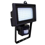 Ficha técnica e caractérísticas do produto Refletor com Sensor de Presença 60 LEDs DNI6038 - Dni Key West