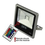 Ficha técnica e caractérísticas do produto Refletor de LED 20W RGB Diamante