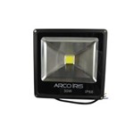 Ficha técnica e caractérísticas do produto Refletor Holofote Led Branco Frio 30w 6000k - Arco Íris Led - Bivolt