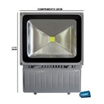 Ficha técnica e caractérísticas do produto Refletor Holofote Super LED 100w
