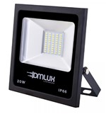 Ficha técnica e caractérísticas do produto Refletor LED - 20W - Luz Branca 6500 K - Bivolt - Dmlux