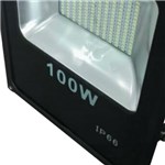 Refletor Led 100W Holofote Branco Frio Bivolt Prova D' Água