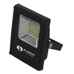Ficha técnica e caractérísticas do produto Refletor LED 10W Slim Blumenau 6000K Luz