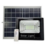 Refletor Led 60w Energia Solar com Controle e Placa Completo
