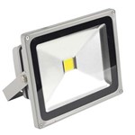 Ficha técnica e caractérísticas do produto Refletor LED Alumínio 30W Blumenau 3000K Luz Amarela