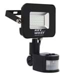 Ficha técnica e caractérísticas do produto Refletor LED com Sensor 30W Luz Branca Bivolt KeyWest