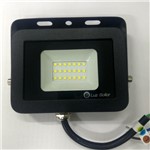 Ficha técnica e caractérísticas do produto Refletor Led Holofote 20w Biv Ip65 Branco Frio Luz Sollar