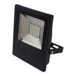 Ficha técnica e caractérísticas do produto Refletor LED Slim 30w Bivolt 6000k Blumenau Iluminação