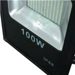 Ficha técnica e caractérísticas do produto Refletor Led Tipo Holofote 192 Leds 100W Luz Branca Fria Bivolt