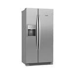 Ficha técnica e caractérísticas do produto Refrigerador 504L Prata 127V (110V) Side By Sid Electrolux