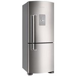 Ficha técnica e caractérísticas do produto Refrigerador Brastemp Inverse BRE51NR Frost Free Inox - 422 Litros - 110v