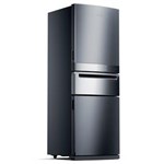 Ficha técnica e caractérísticas do produto Refrigerador Brastemp Inverse BRY59AK Frost Free 3 Portas com Freeze Control Pro Inox – 419L - 110V